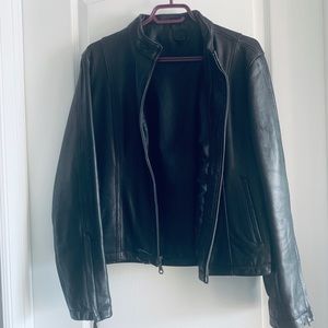 Vintage Black Leather Jacket